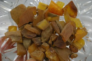 Amber healing properties...